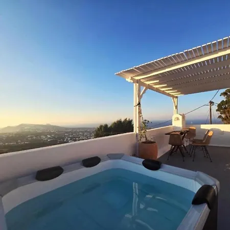 Karpimo North - Boutique With Sunset View & Private Jacuzzi Villa