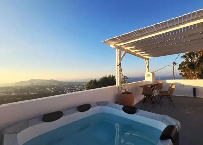 Karpimo North - Boutique With Sunset View & Private Jacuzzi Villa